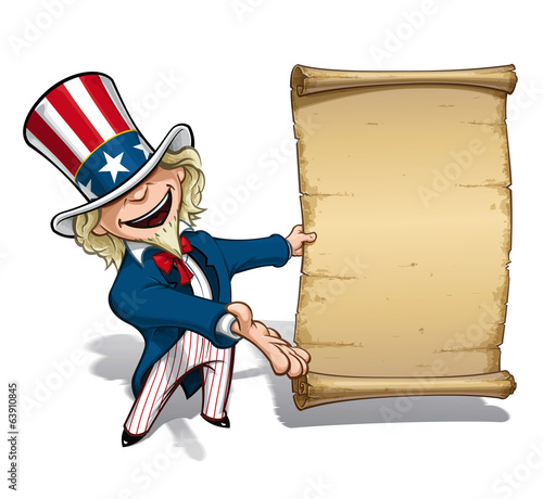 Uncle Sam Presenting Declaration