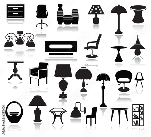 Interior Icons Set
