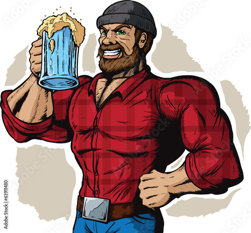 Drinking Lumberjack