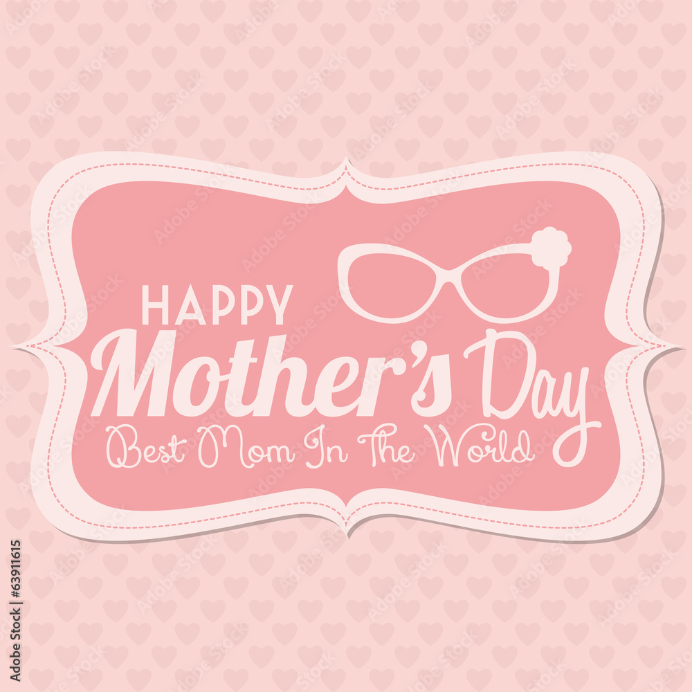Happy Mothers's Day Template Card Background Happy Mothers's Day Template Card Background