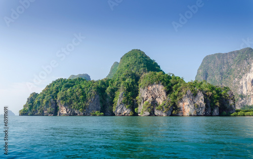 Idyllic island of Phang Nga National Park