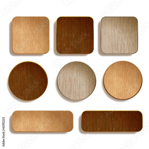 wood plate,whiteback