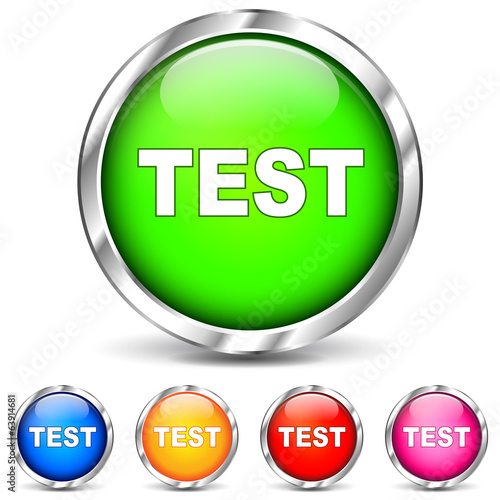Vector test icons