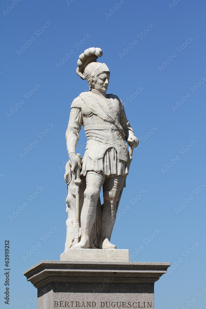 Statue de Bertrand Du Guesclin - Nantes