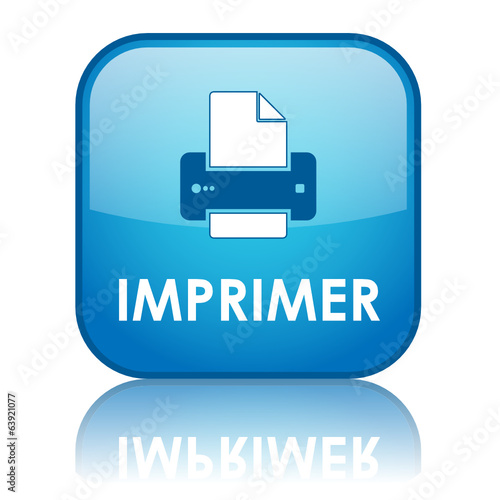 Bouton Web "IMPRIMER" (imprimante impression document pdf)