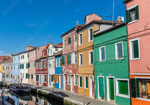 Street of Colors in Burano