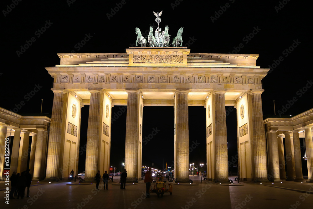Obraz premium Brandeburger Tor, Berlin