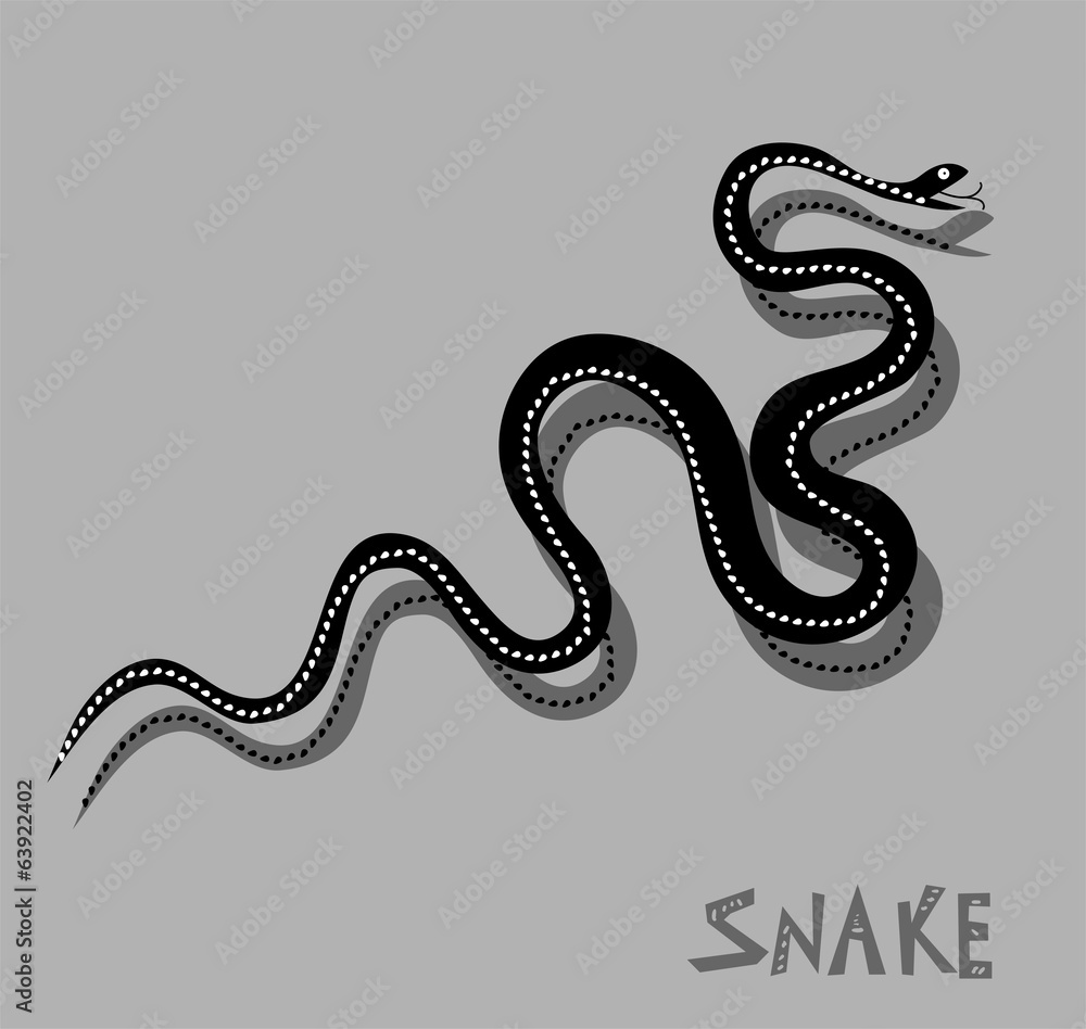 Snake - vector illustration Snake - vector illustration