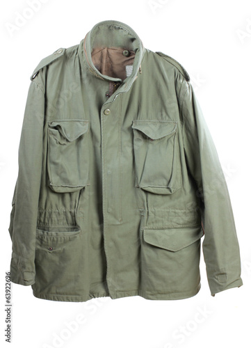 Old military jacket