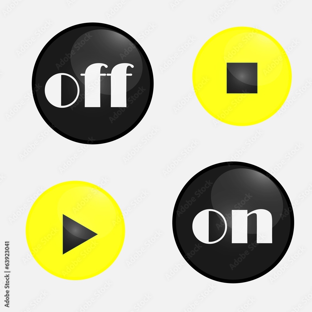 on off on off