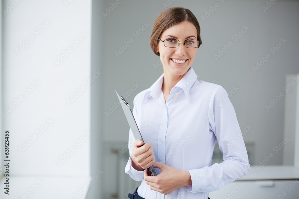 Caucasian businesswoman