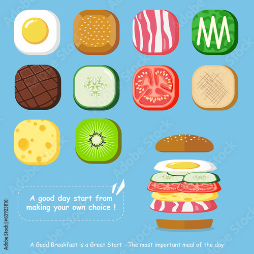 Customized breakfast
