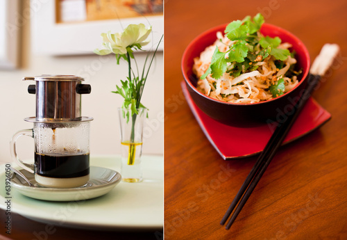 Obraz na płótnie coffee traditional Vietnam