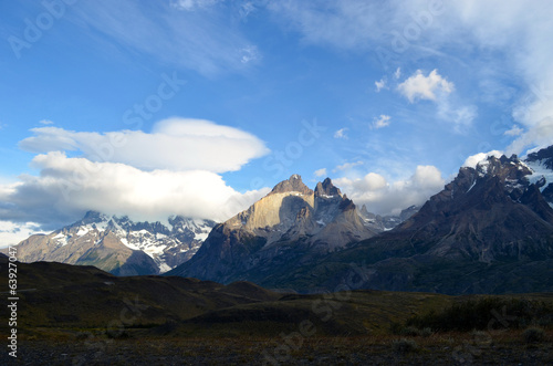 Blue massif in Torres del Paine