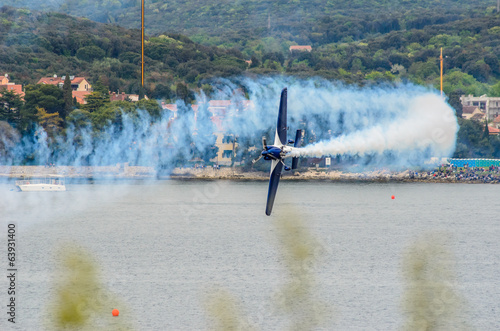 фотографія ROVINJ, CROATIA - APRIL 13 2014 at Red Bull Air Race event