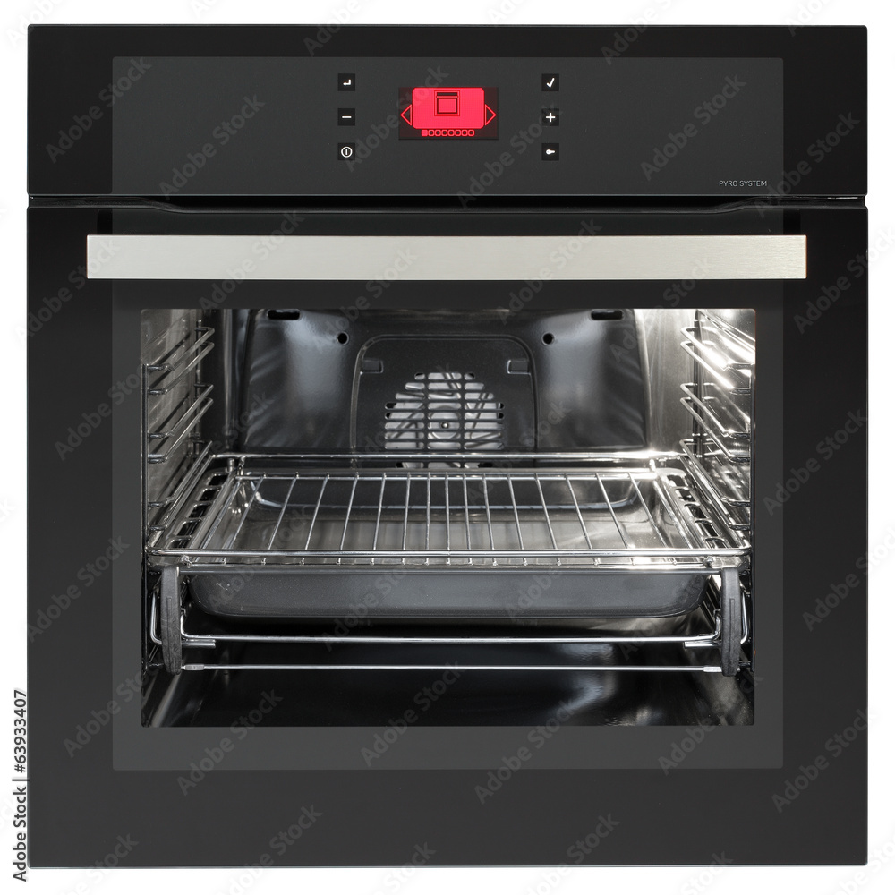 Electric oven isolated on white background. Electric oven isolated on white background.