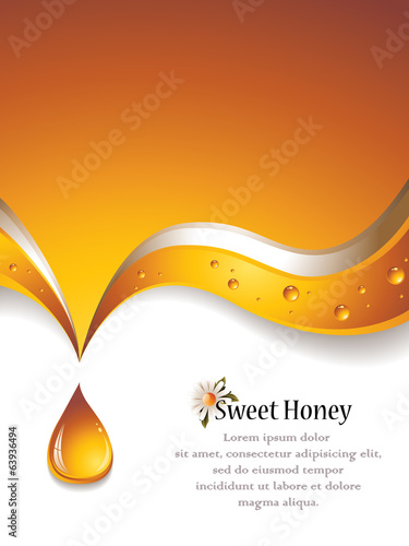 Sweet Honey Background