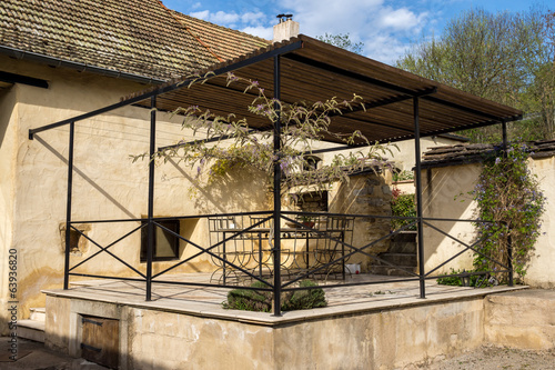 Fotografi terrasse ombragée