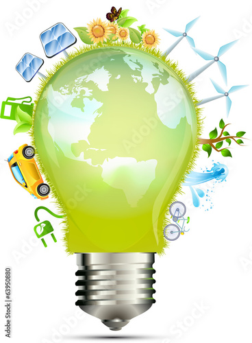 Bulb green energy World