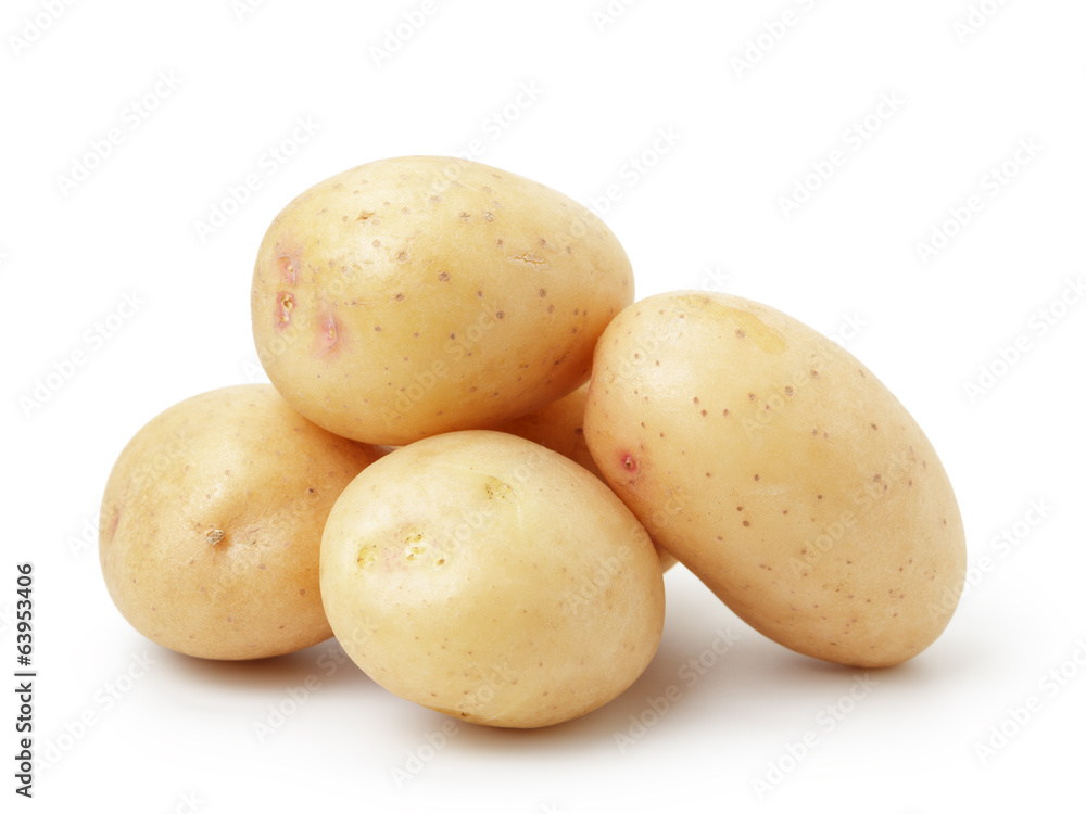 heap of baby potatoes
