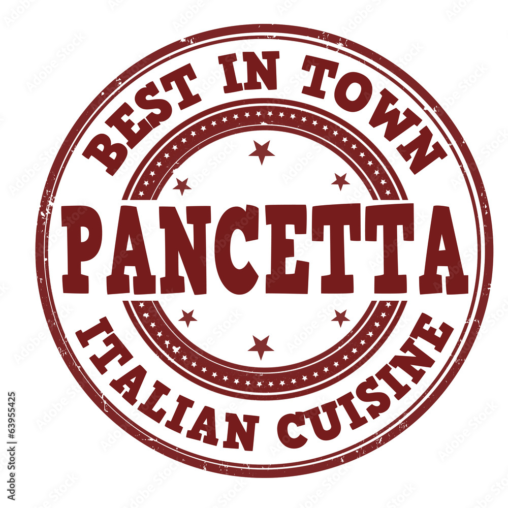 Pancetta stamp