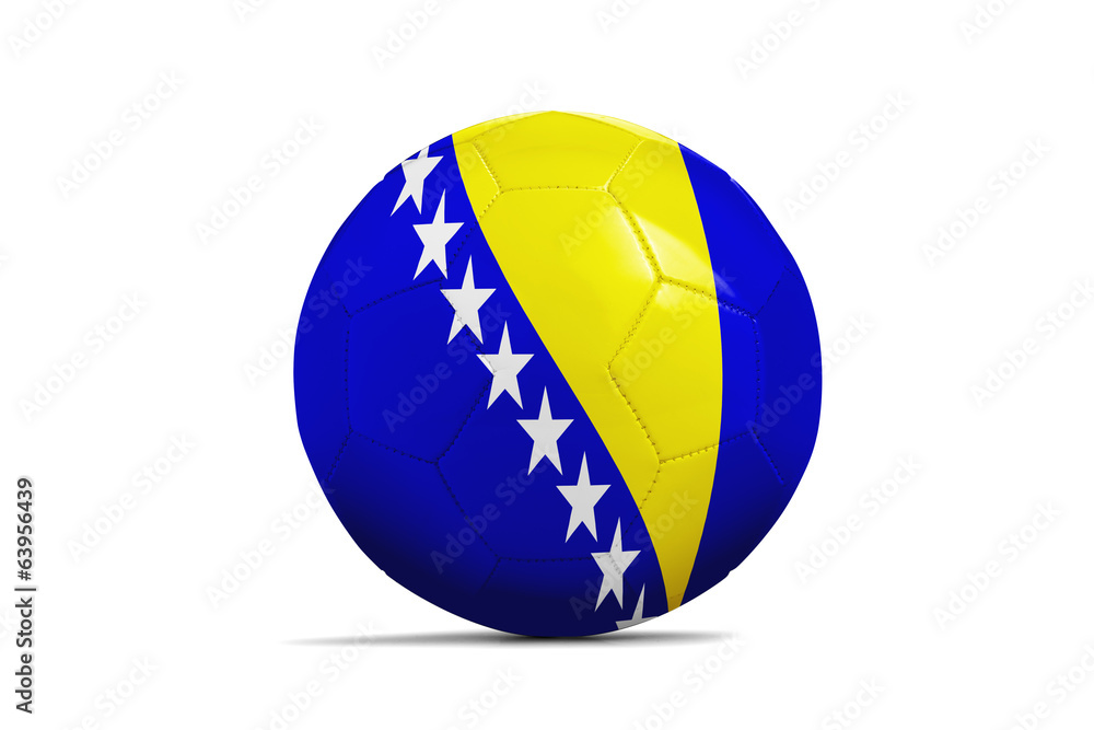 Soccer balls with teams flags, Brazil 2014. Group F, Bosnia and Soccer balls with teams flags, Brazil 2014. Group F, Bosnia and