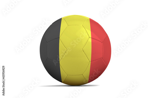 Soccer balls with teams flags  Brazil 2014. Group H  Belgium