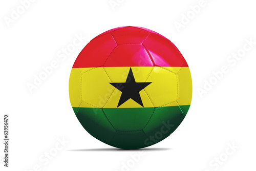 Soccer balls with teams flags  Brazil 2014. Group G  Ghana