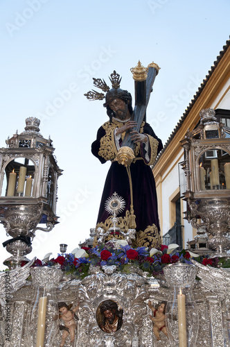 Christ, holy week in Sevilla, Spain. photo