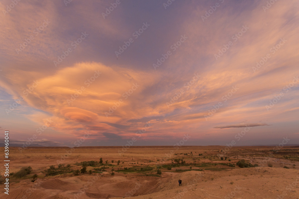 Ozn clouds in Morocco