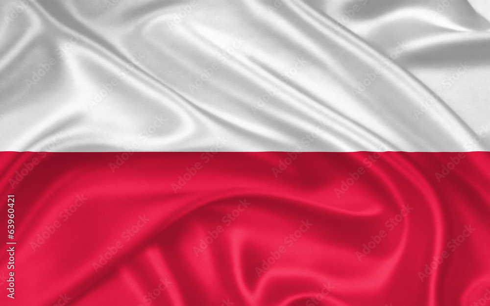 Naklejka premium flag of Poland