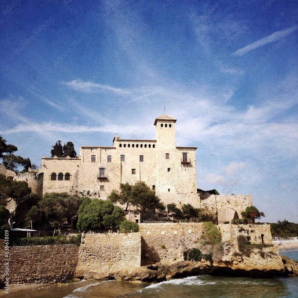 castle of Tamarit, Altafulla, Spain