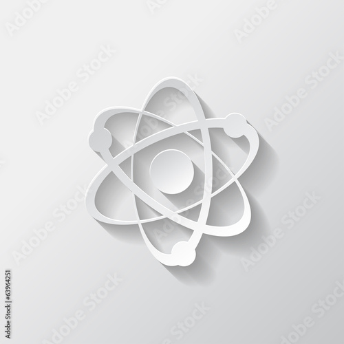 Molecule, atom icon