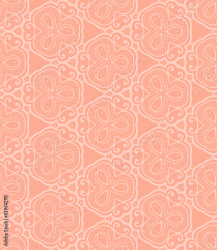 Lace seamless pattern. © natalypaint