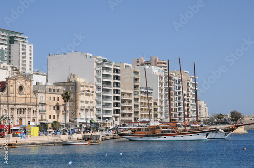 Malta  the picturesque city of Sliema