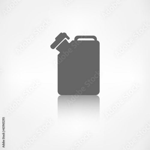 Fuel jerrycan icon