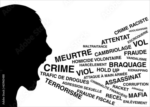 Cri delinquance