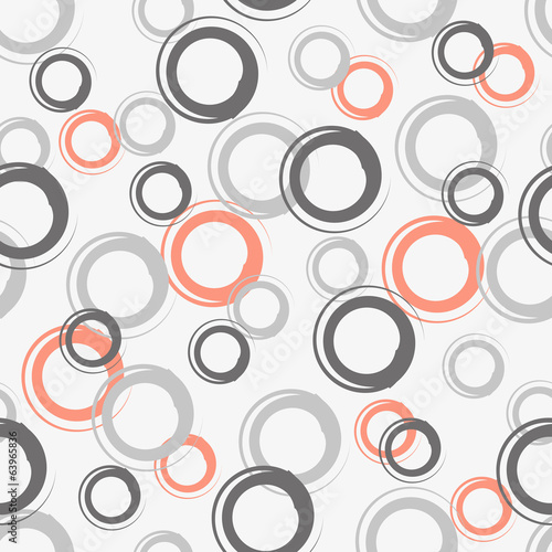 seamless background of curls