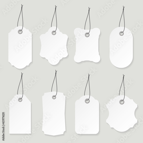 Blank labels set.