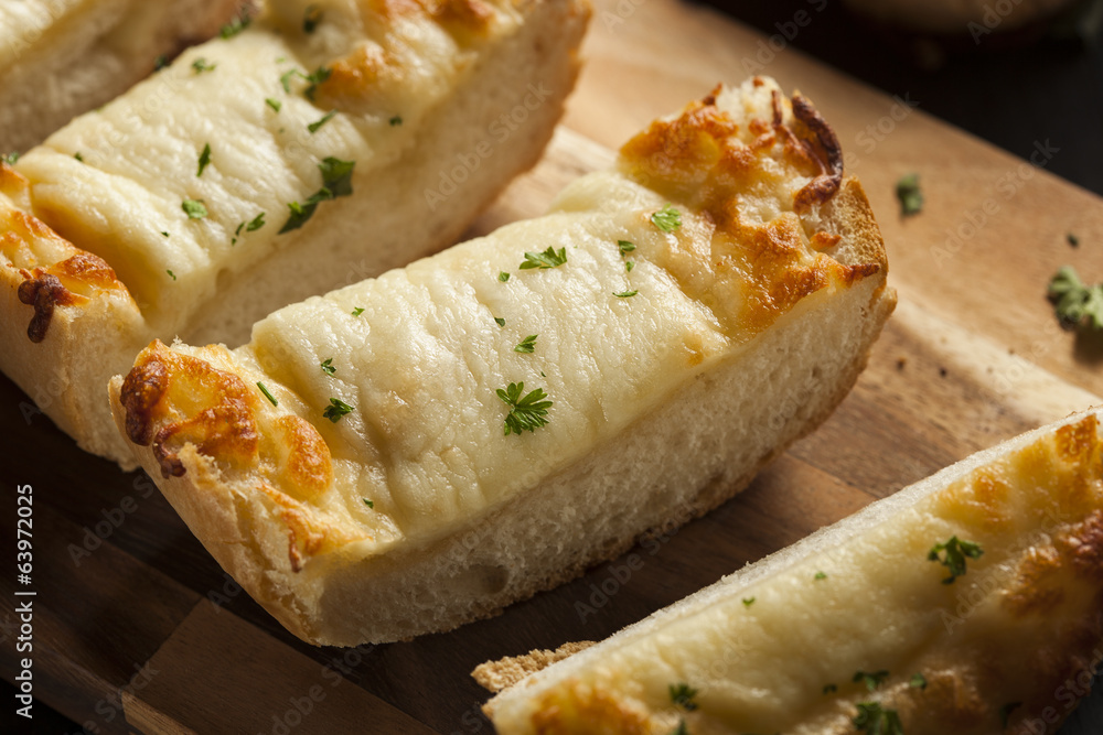 Toasted Cheese and Garlic Bread Toasted Cheese and Garlic Bread
