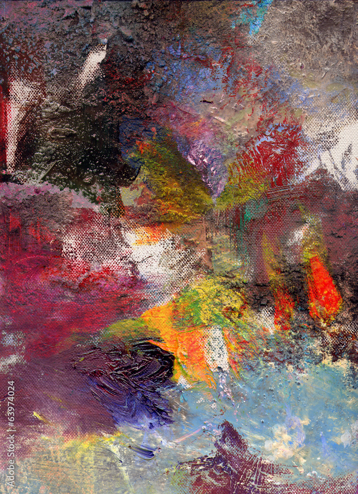 Fototapeta premium farben texturen leinwand