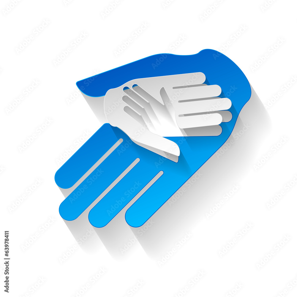 Paper hands Paper hands