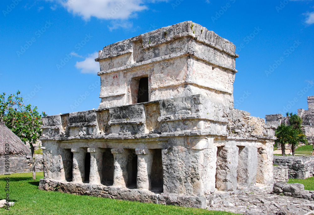Temple of the Frescoes in Tulum