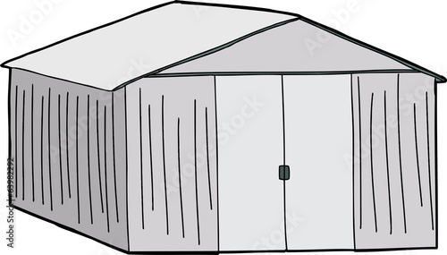 Large Storage Shed