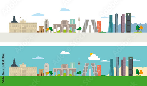 Madrid Skyline