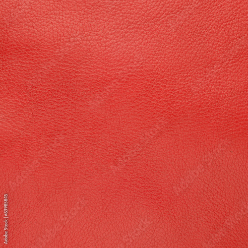 Red leather texture