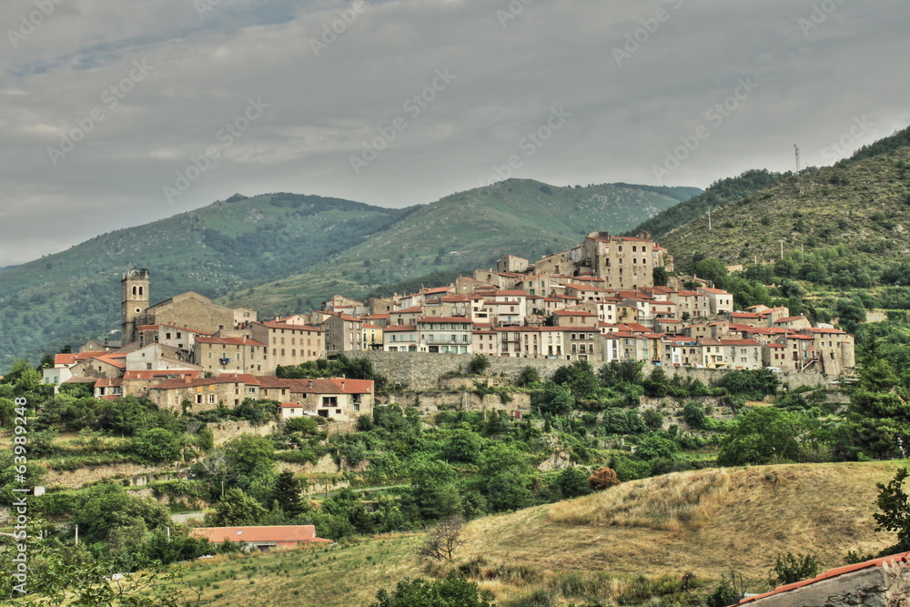 Village de Mosset,Pyrénées orientales