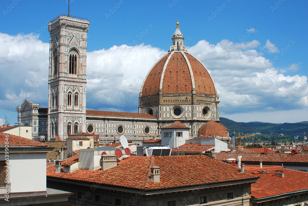 The Cathedral of Santa Maria del Fiore in Florence - Italy 655