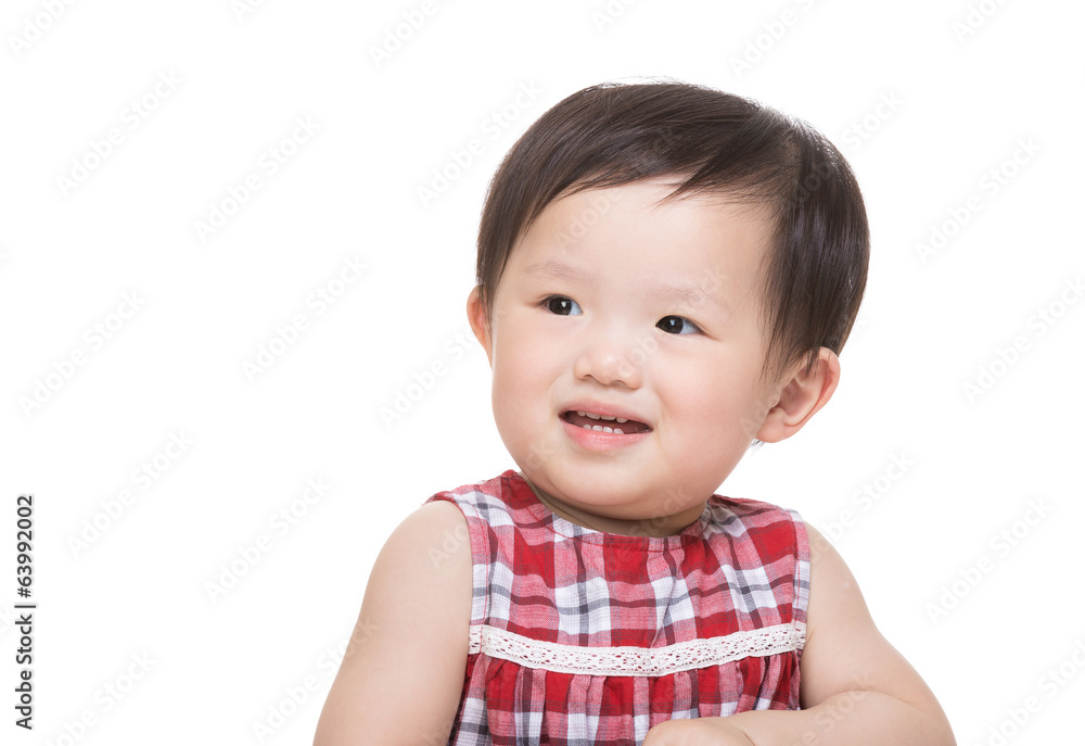 Asia little girl smile Asia little girl smile