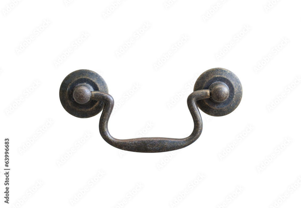 Obraz premium Antique drawer handle